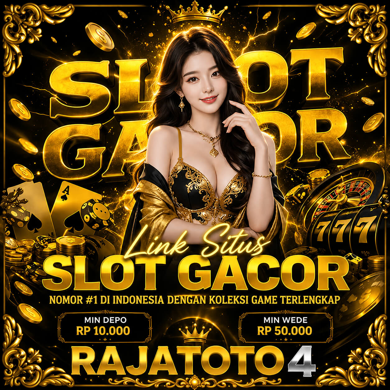 Rajatoto4 : Situs Toto Slot Gacor 4D Link Hoki Rutin Kasi Maxwin Terpercaya by Hey SLOT GACOR